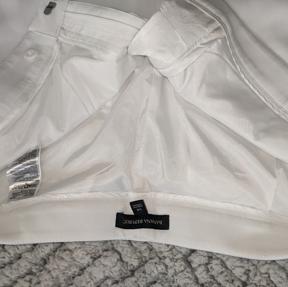 Banana Republic white shorts size 14 - Picture 4 of 4